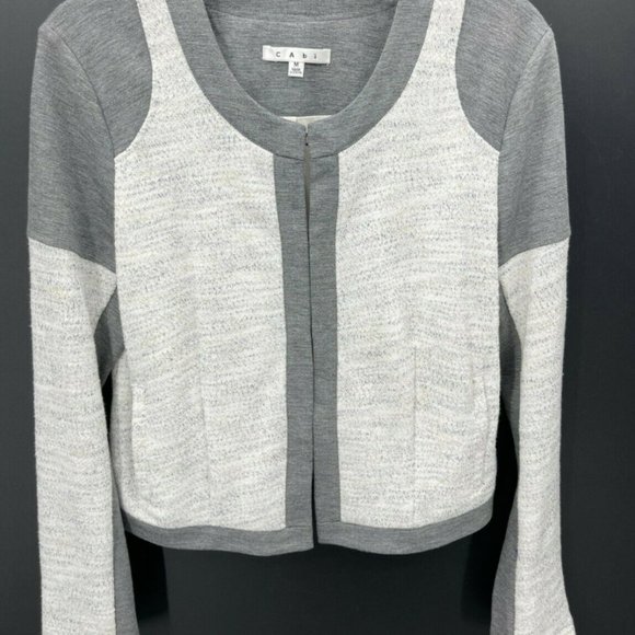 CAbi Shrunken Moto Blazer - Picture 3 of 16